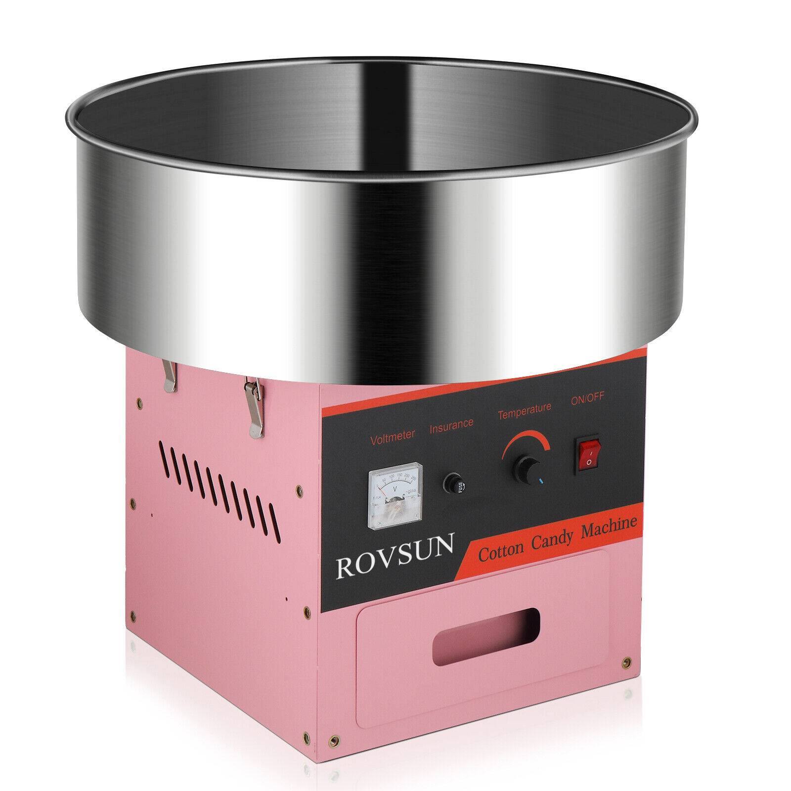 ON/OFF  
Temperature  
Insurance  
Voltmeter  

ROVSUN  
Cotton Candy Machine