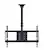 Alt View 1. Apollo Enclosures - Adjustable Height TV Ceiling Mount for 32"-75" TVs up to 155 lbs - Black.