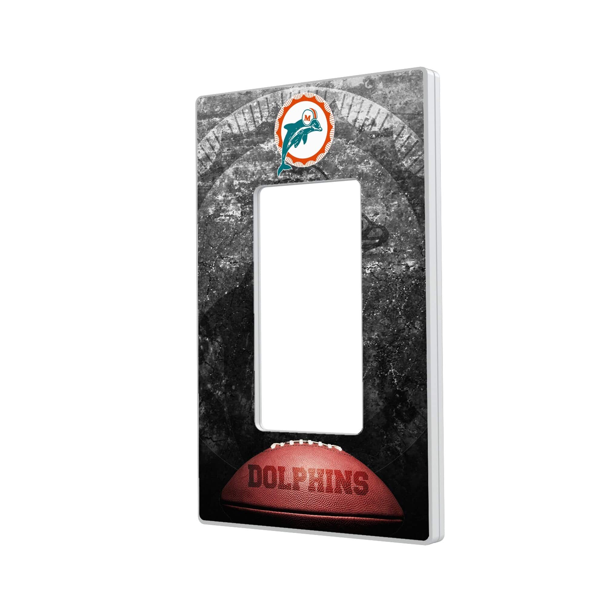 Keyscaper - Miami Dolphins Legendary Design Single Rocker Lightswitch Plate - Multicolor price history on PriceWatchPro