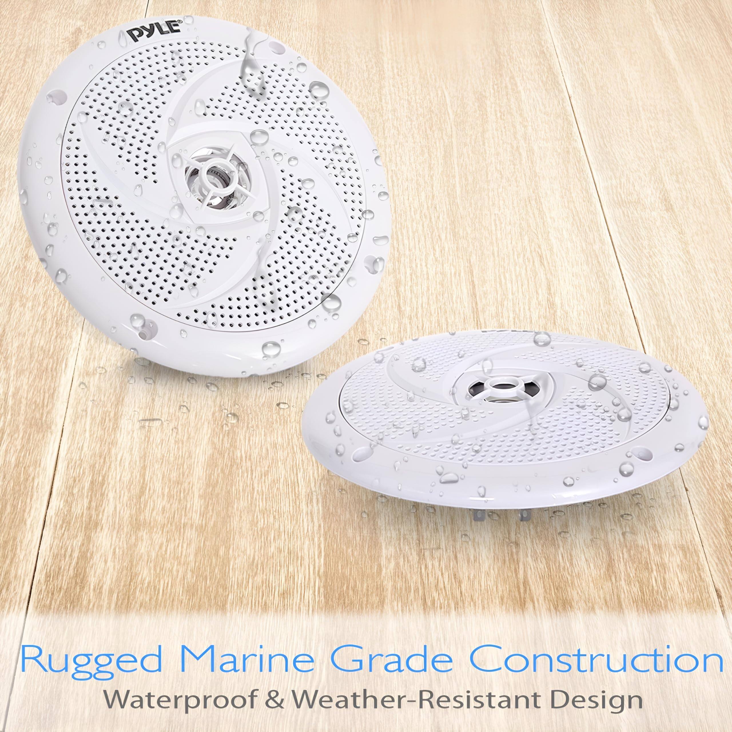 Rugged Marine Grade Construction  
Waterproof & Weather-Resistant Design