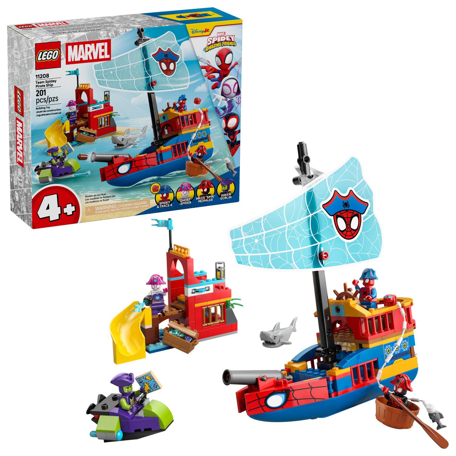 Marvel Spidey And His Amazing Friends Team Spidey Pirate Ship 11208