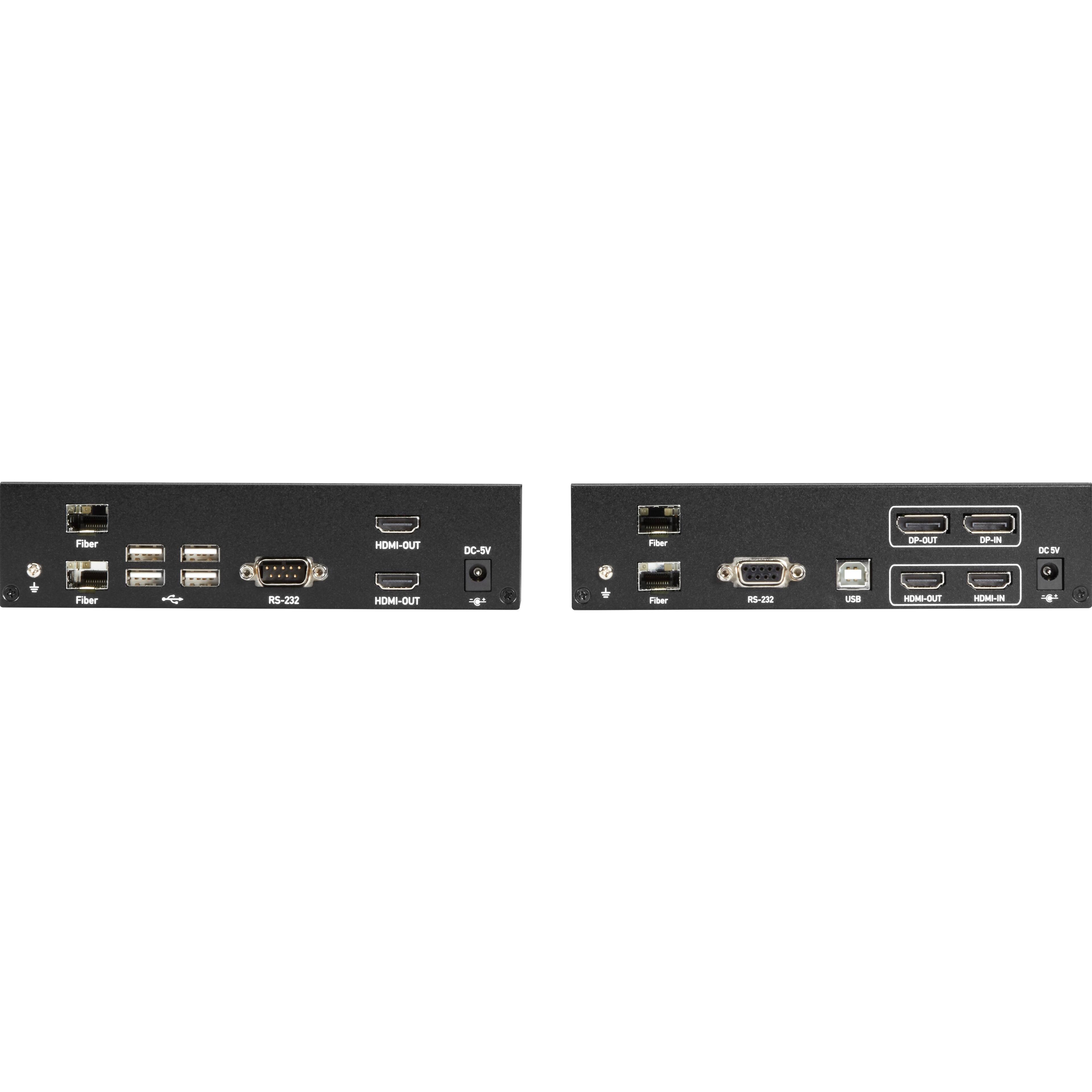 Fiber  
HOMI-OUT  
DC-5V  
Fiber  
OP-OUT  
DP-IN  
DC5V  
#  
Fiber  
RS-232  
HDMI-OUT  
Fiber  
RS-232  
USB  
HOMI-OUT  
HDMI-IN