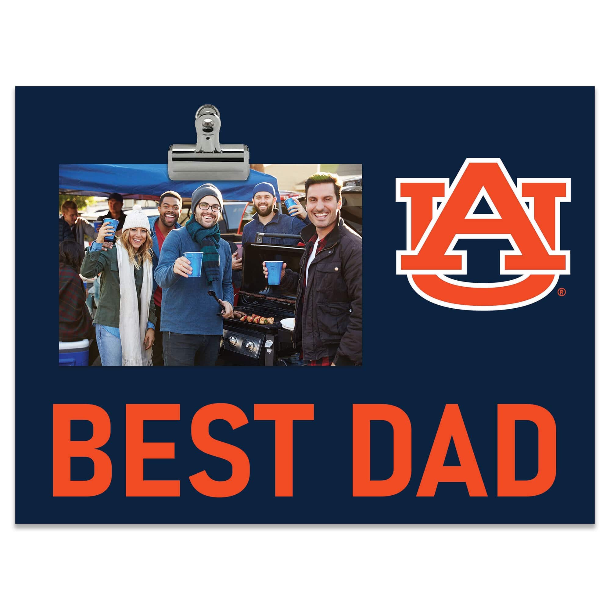 "Fan Creations - Auburn Tigers 8"" x 10.5"" Briteline Best Dad Clip Frame - Multicolor" price history on PriceWatchPro
