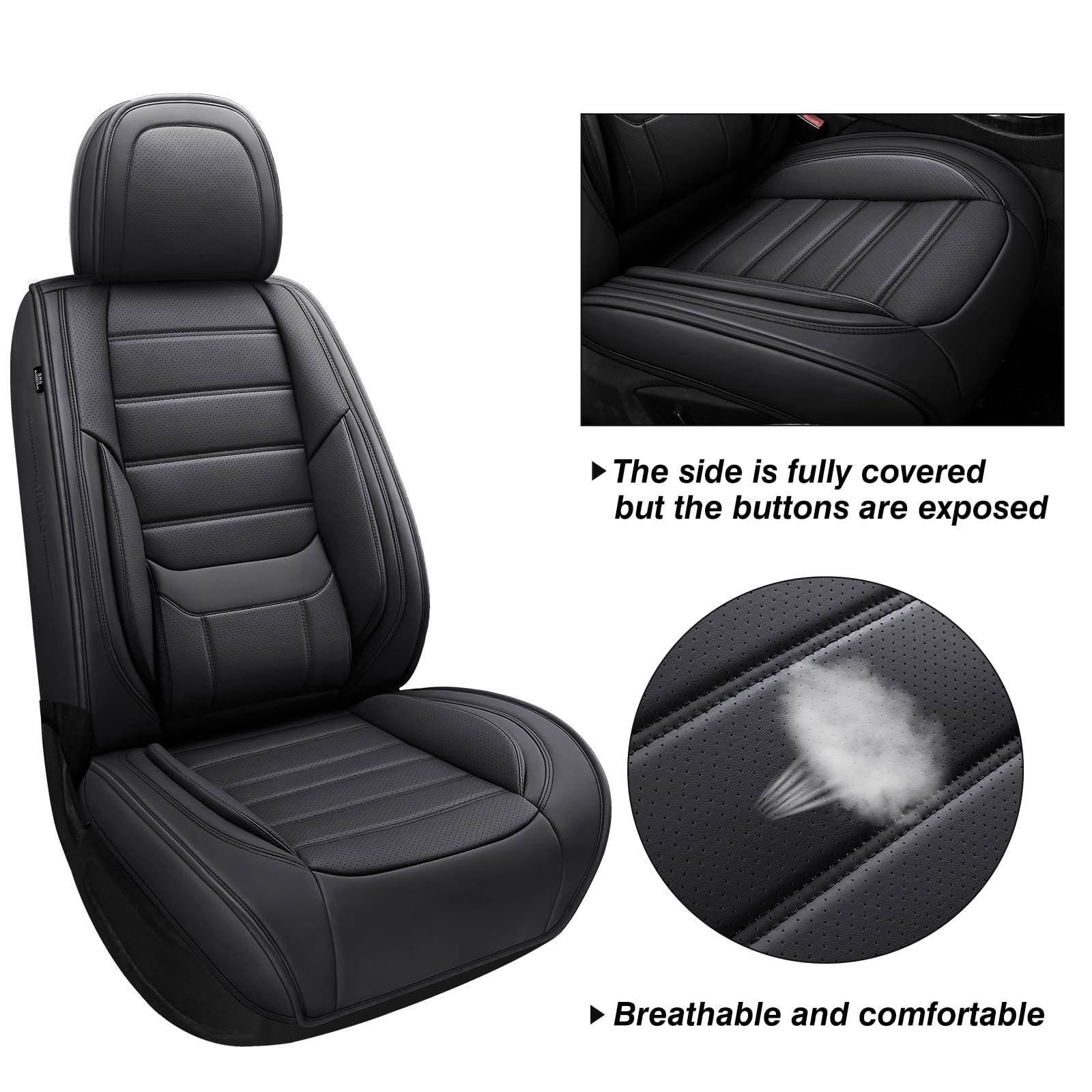 - The side is fully covered but the buttons are exposed
- Breathable and comfortable