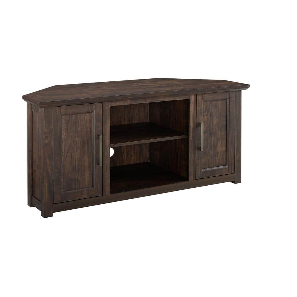 Crosley Furniture - Camden Corner Tv Stand For 50+ Inch Tv - Brown