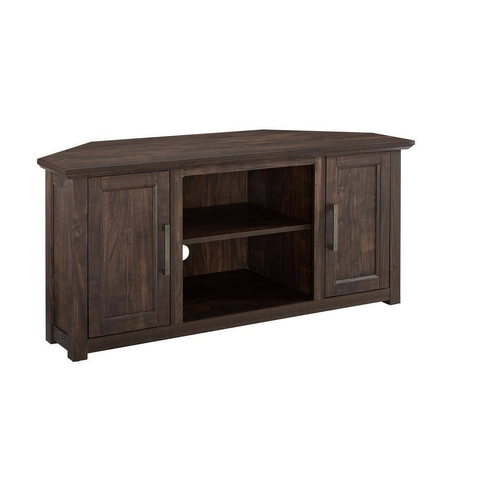 Crosley Furniture - Camden Corner Tv Stand For 50+ Inch Tv - Brown