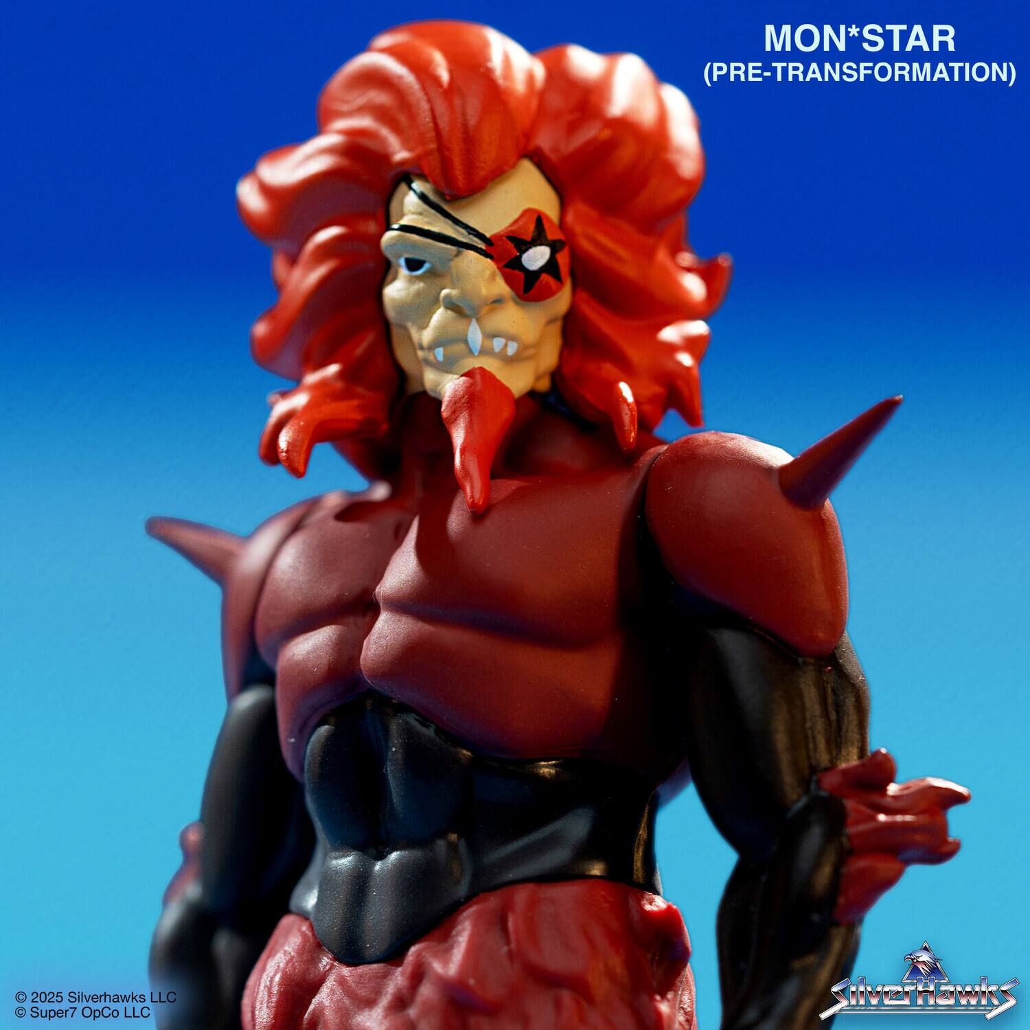 MON*STAR (PRE-TRANSFORMATION)  
© 2025 Silverhawks LLC  
Super7 OpCo LLC  
Silverhawks