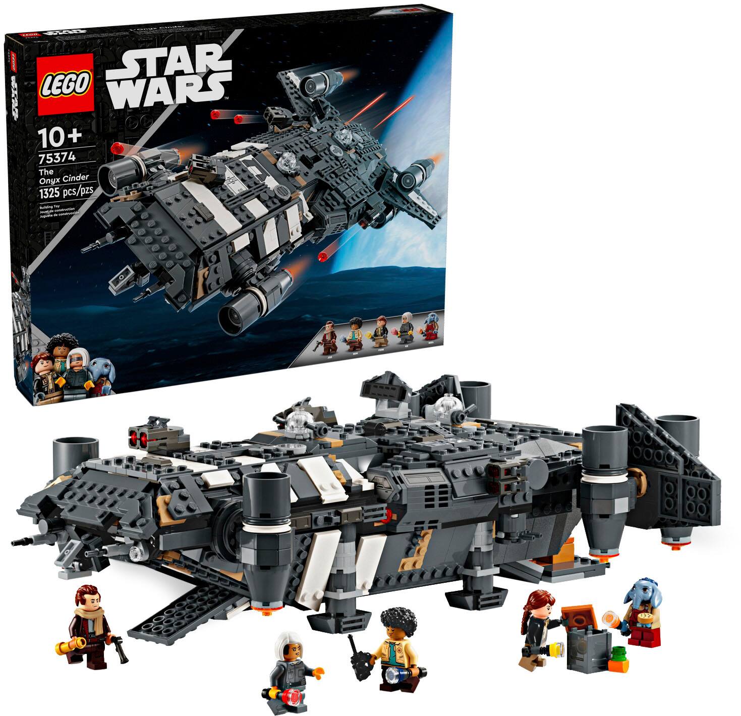 LEGO - Star Wars: Skeleton Crew The Onyx Cinder Building Toy 75374 - Multi