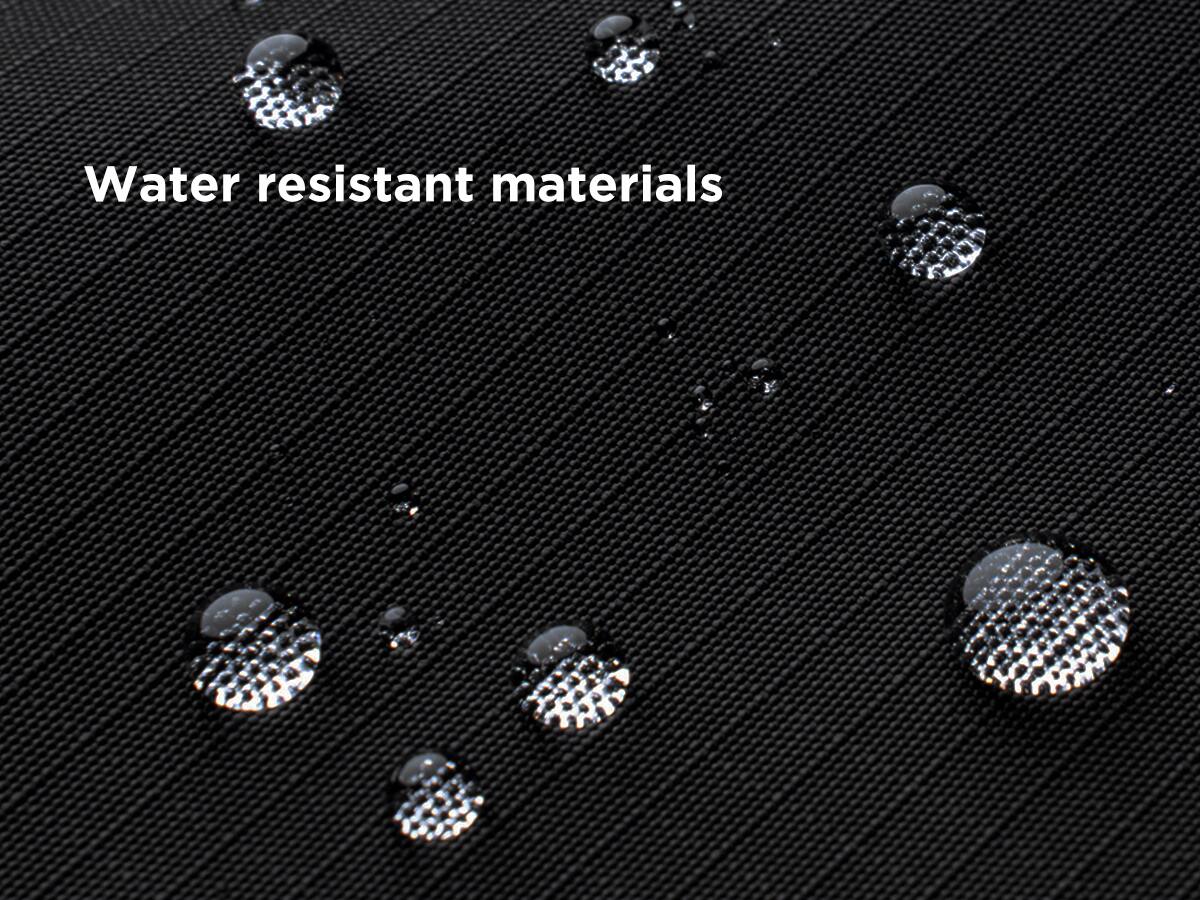 Water resistant materials