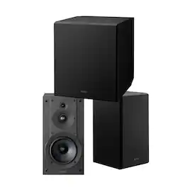 Sony - SA-CS9M2 10-Inch Powered Active Subwoofer with Bookshelf Speakers Bundle