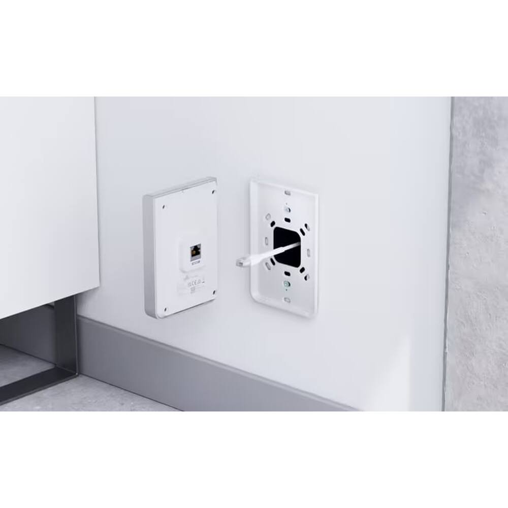 Alt View 2. Ubiquiti - Networks UniFi U6 In-Wall Dual-Band Wi-Fi Access Point U6-IW-US - White.