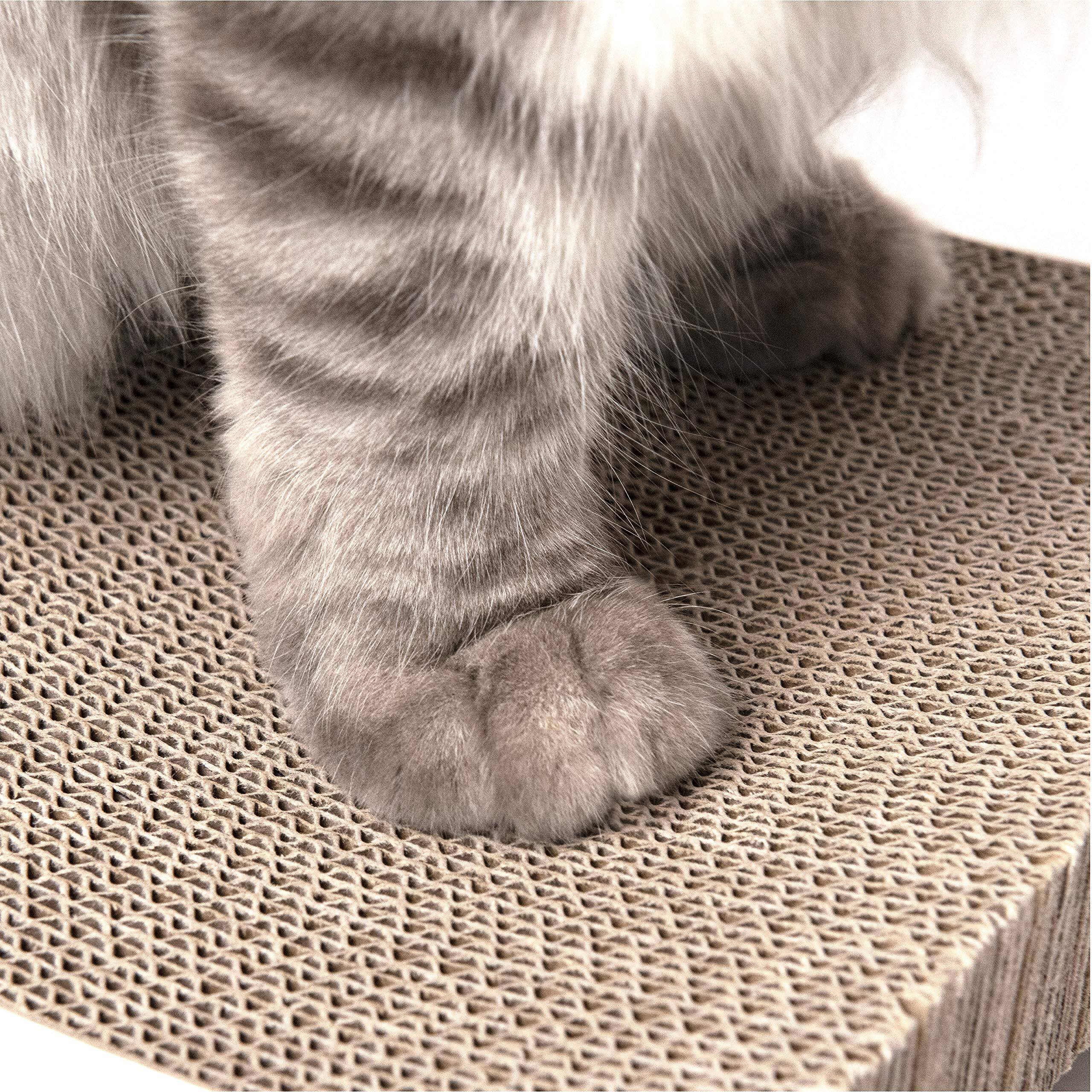 Alt View 7. Hirose Alice - Cat Scratcher Durable Scratch Pad Corrugated Cardboard Board For Indoor Cats Heavy Duty Double-sided Usabil - A-Frame.