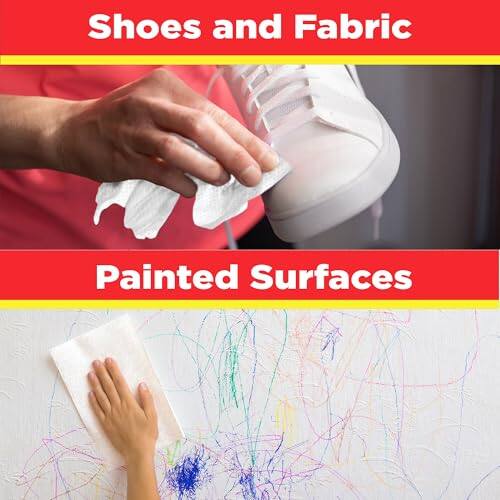 Shoes and Fabric  
Painted Surfaces