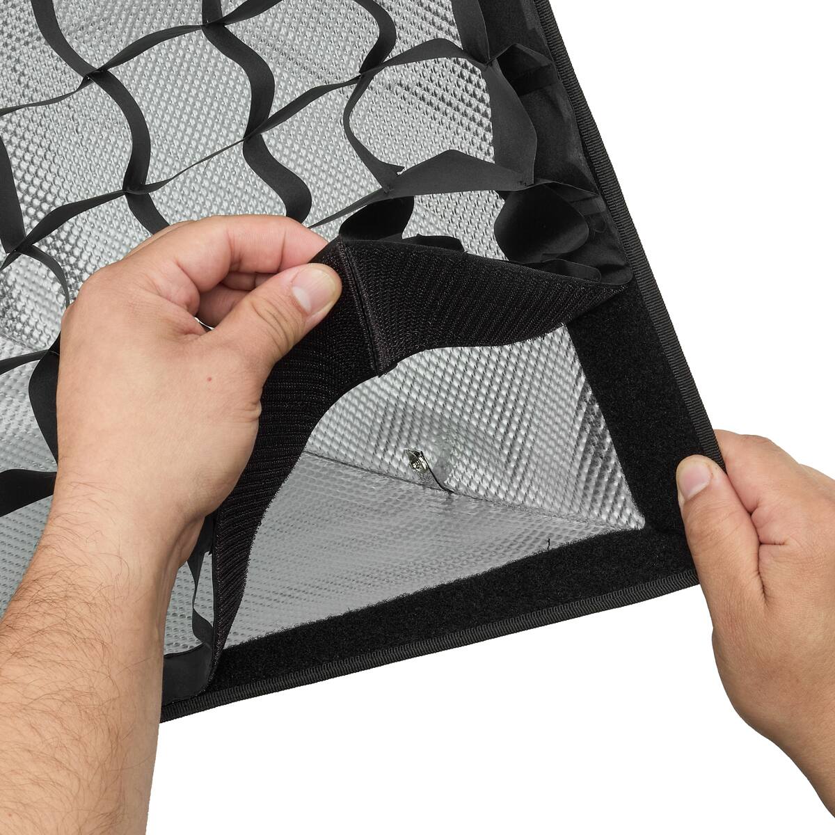 Alt View 2. Glow - Glow Heavy Duty Egg Crate Grid for 40x40" ParaSnap Softbox.