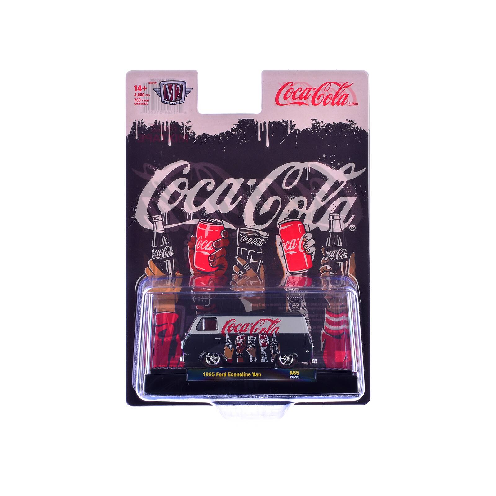14+ 4,058 150 - M2 TET 12100821 Coca-Cola SNO Coca-Cola i 7 Coca Coca-Cola ca oca-Cola ca boca-Cola i 7 Coca-Coola N 1965 Ford Econoline Van S m18