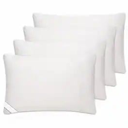 BeautySleep - 2-4 Pack Feather Cotton Pillow Set - Standard