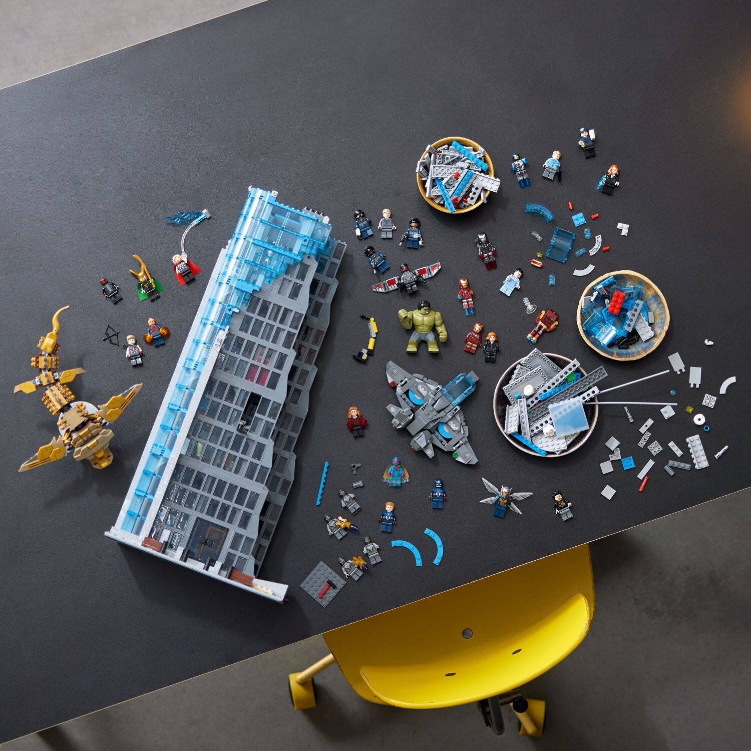 Alt View 12. LEGO - Marvel Avengers Tower Building Set 76269.