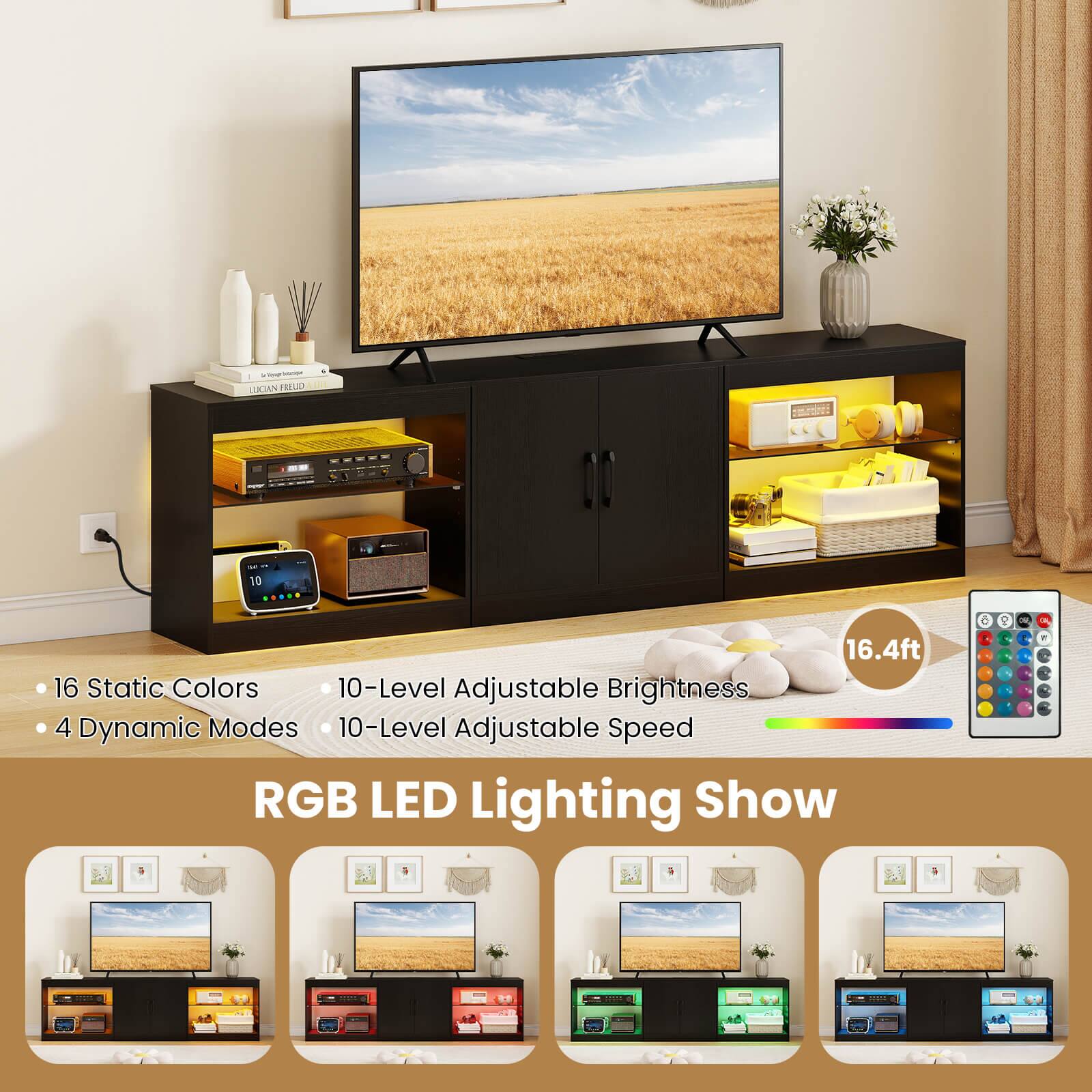 REUD 4441 LUCIAN

- 16 Static Colors
- 4 Dynamic Modes
- 10-Level Adjustable Brightness
- 10-Level Adjustable Speed
- RGB LED Lighting Show

16.4ft