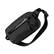 Front. tomtoc - Aviator-T35 1.5L X-Pac Sling Bag with RFID Blocking, Minimalist Crossbody Bag Chest Shoulder Pack for Travel, Everyday - Black.