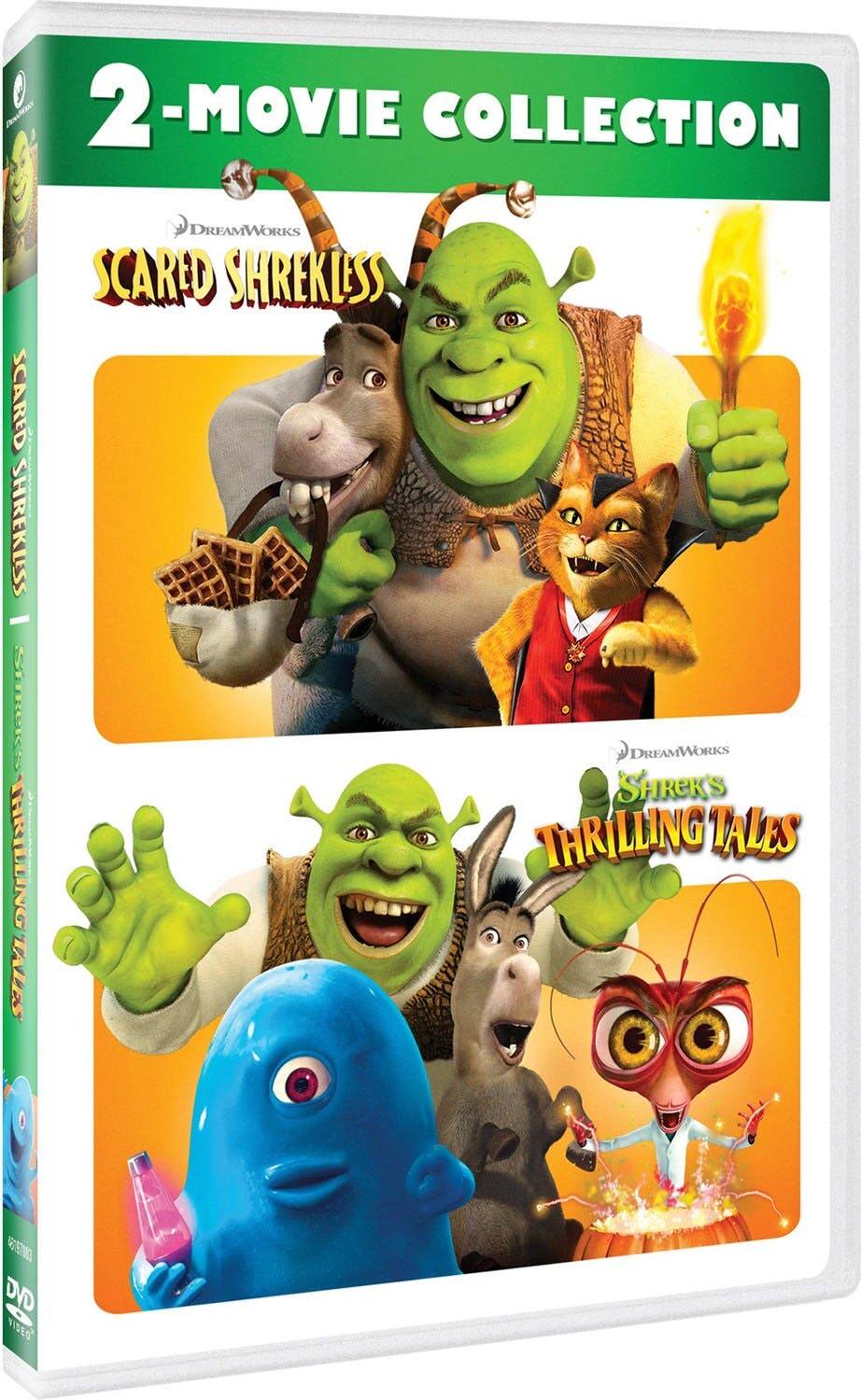 Angle. Scared Shrekless/Shrek's Thrilling Tales (DVD Double Feature) [DVD].