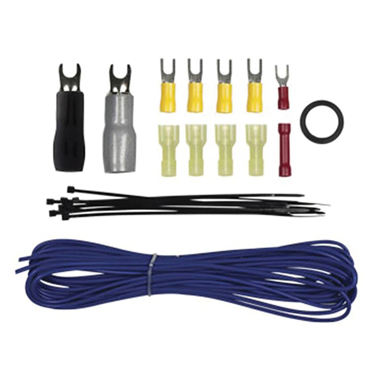 Back. T-Spec - v8 SERIES 1500W 4-Gauge Mini-ANL Amp Installation Kit with RCA Cables - Black.