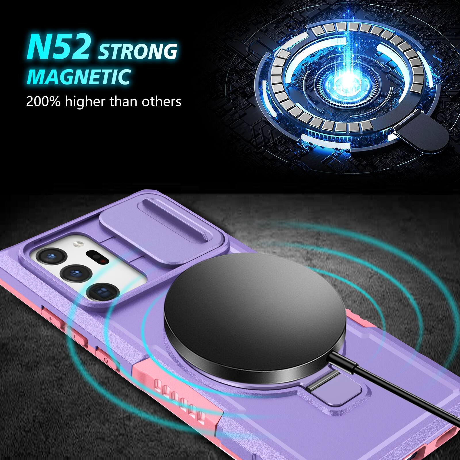 N52 STRONG MAGNETIC  
200% higher than others
