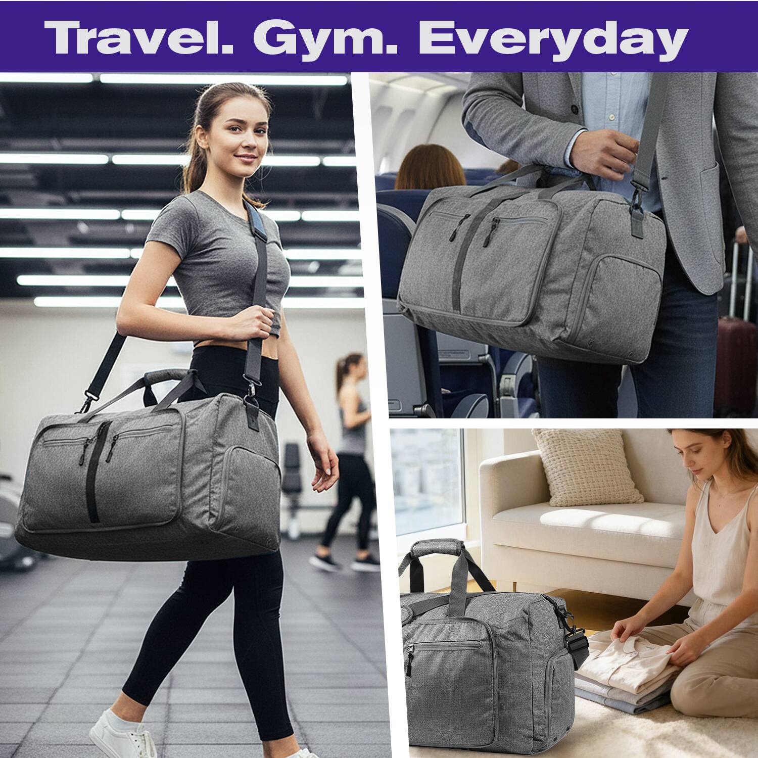 Travel. Gym. Everyday