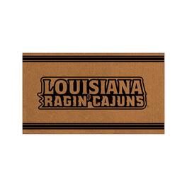 Evergreen Enterprises - Louisiana Ragin' Cajuns 28" x 16" Primary Logo Outdoor Coir Entryway Mat - Multicolor