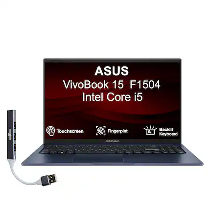 ASUS VivoBook 15 F1504 Intel Core i5
Touchscreen
Fingerprint
Backlit Keyboard