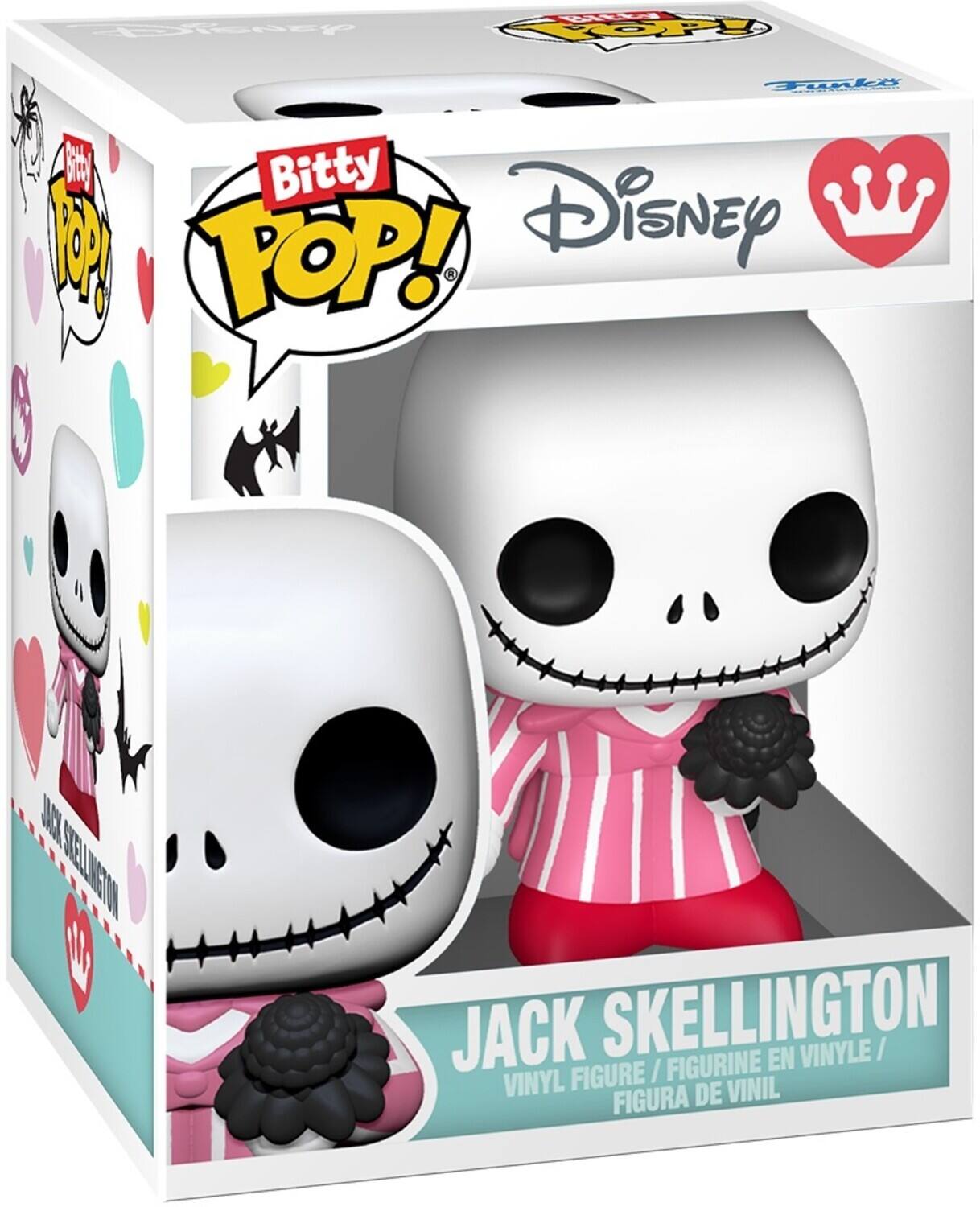 Cedey Y OP YO Til G Bitty P TOP! Disney MAT SE SELUNTO 0 JACK SKELLINGTON EN VINYLE / FIGURE / FIGURINE VINYL DE VINIL FIGURA