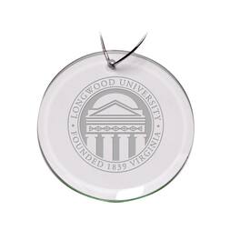 Jardine - Longwood Lancers 3'' Glass Round Ornament - Multicolor