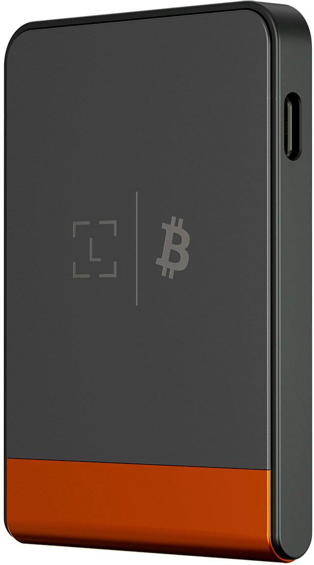 Alt View 11. Ledger - Flex Crypto Hardware Wallet - E Ink Touch Screen - Bluetooth - Orange.