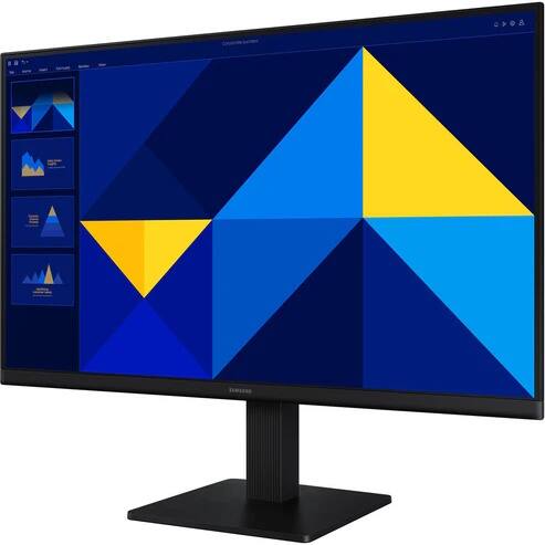 Angle. Samsung - 24" S3 (S30GD) IPS LED FHD 100Hz 5ms Monitor (HDMI, D-sub) Black LS24D300GA - Black.