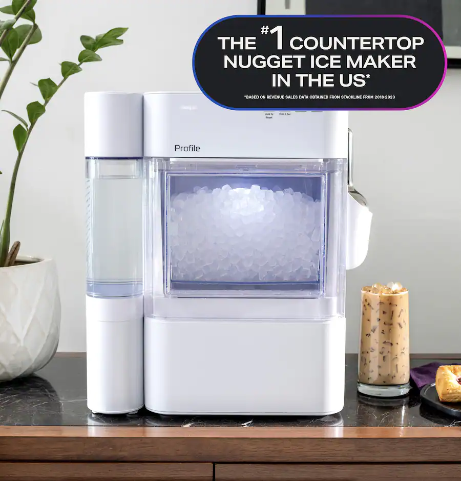 THE #1 COUNTERTOP NUGGET ICE MAKER IN THE US*
BASED ON REVENUE SALES DATA OBTAINED FROM STACKLINE FROM 2018-2022