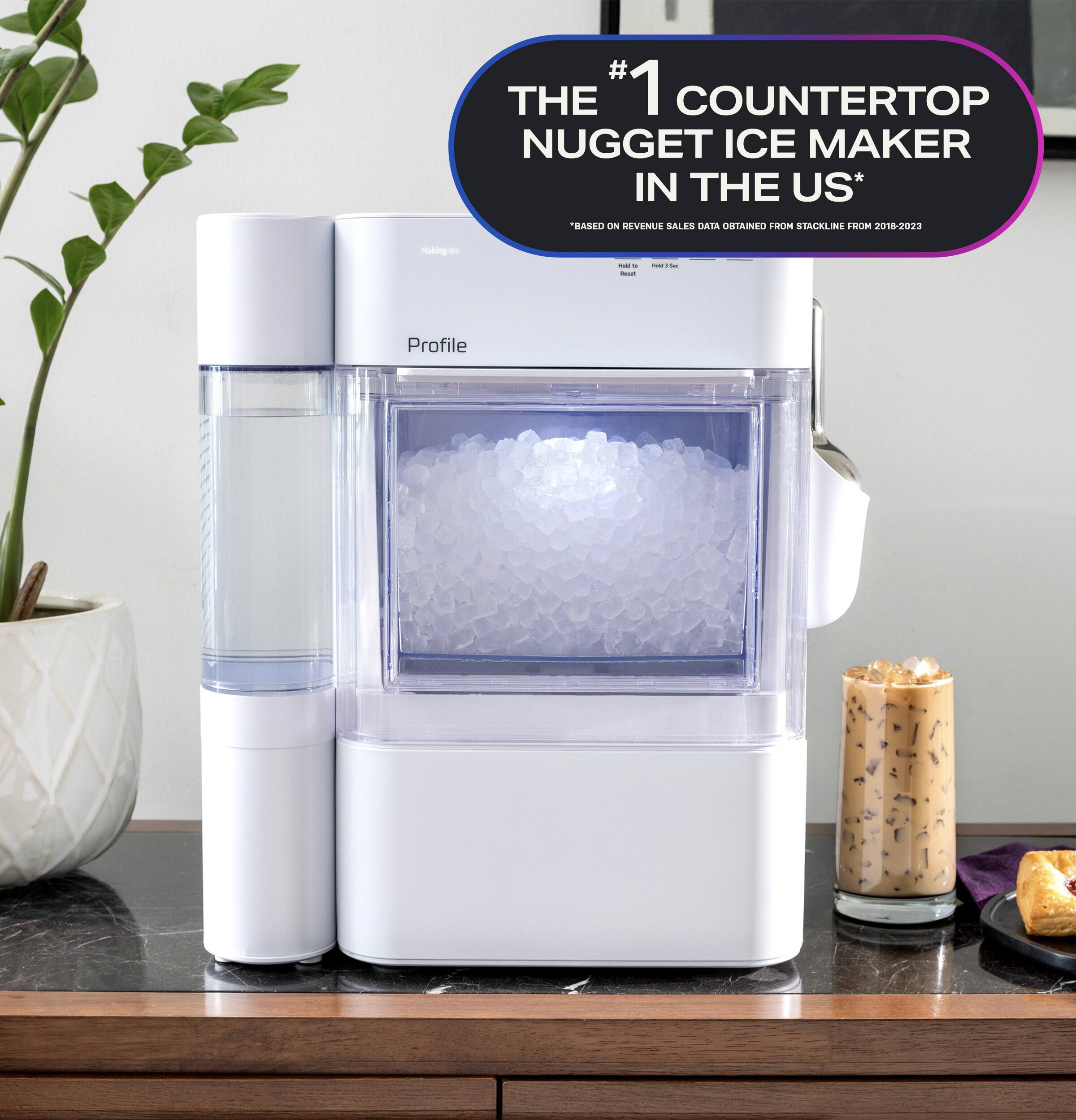 THE #1 COUNTERTOP NUGGET ICE MAKER IN THE US*  
BASED ON REVENUE SALES DATA OBTAINED FROM STACKLINE FROM 2018-2022