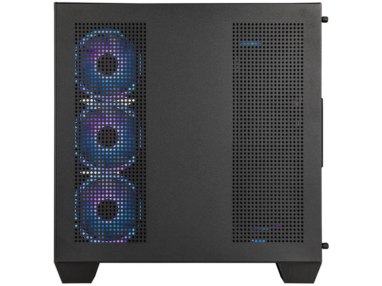 Alt View 5. CLX - CLX Gaming Desktop - Intel Ultra 9 285K, 32GB DDR5, RTX 5080 16GB, 2TB SSD, WiFi, Win 11 - Black.