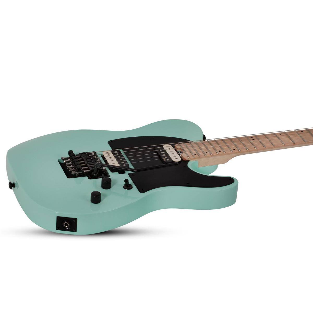 Alt View 2. Schecter - Schecter Sun Valley Super Shredder PT FR Electric Guitar, Maple Fingerboard, Seafoam Green.