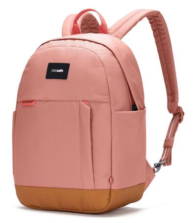 anti theft pink leather backpack Pacsafe Citysafe CX Anti-Theft Convertible theft leather backpack Puwuzixi Backpack Purse for Women,