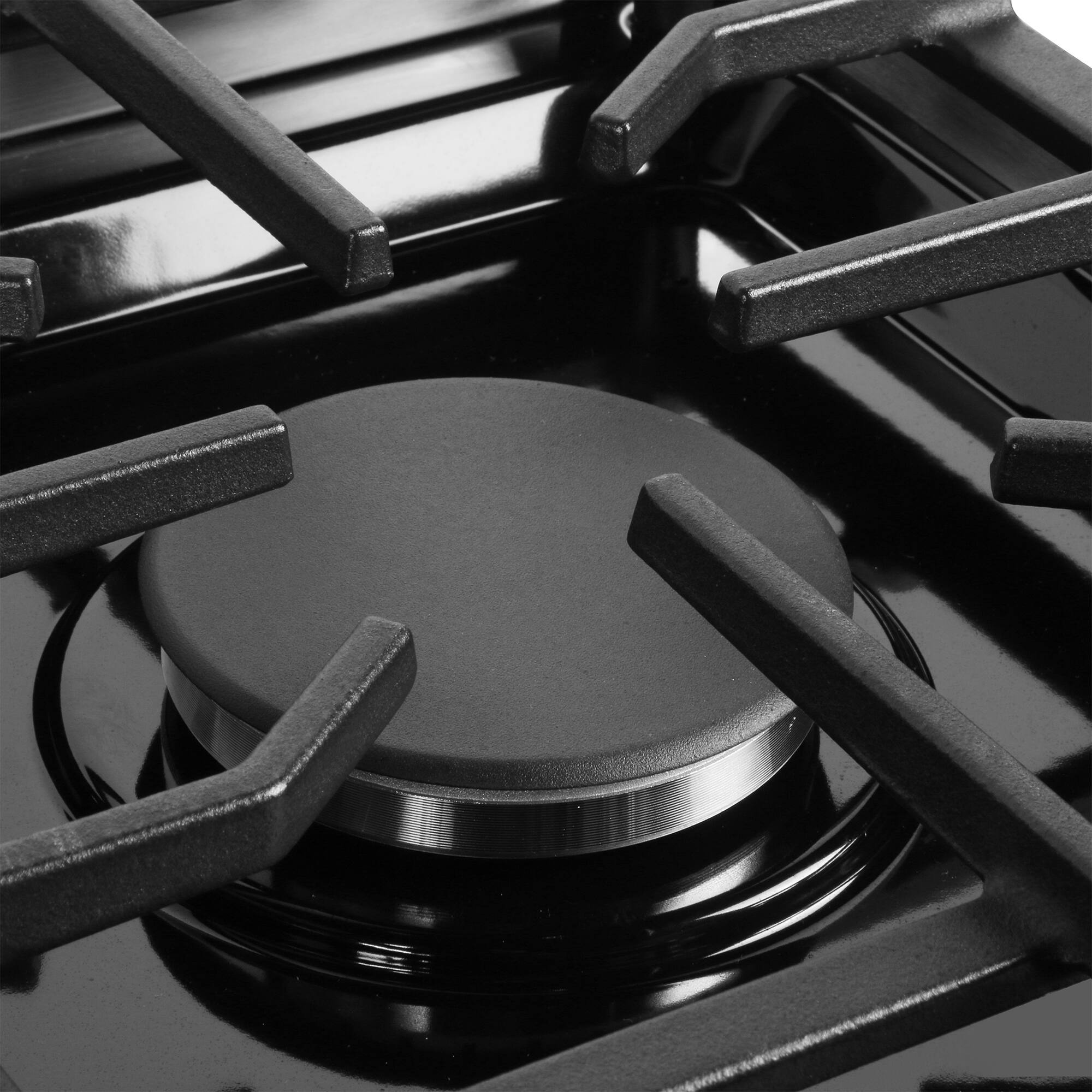 Alt View 4. COSMO - COS-GRC366KB 36 in. Lumin Collection 6.0 cu. ft. Gas Range with 6 Sealed Burners and Convection Oven - Stainless Steel.