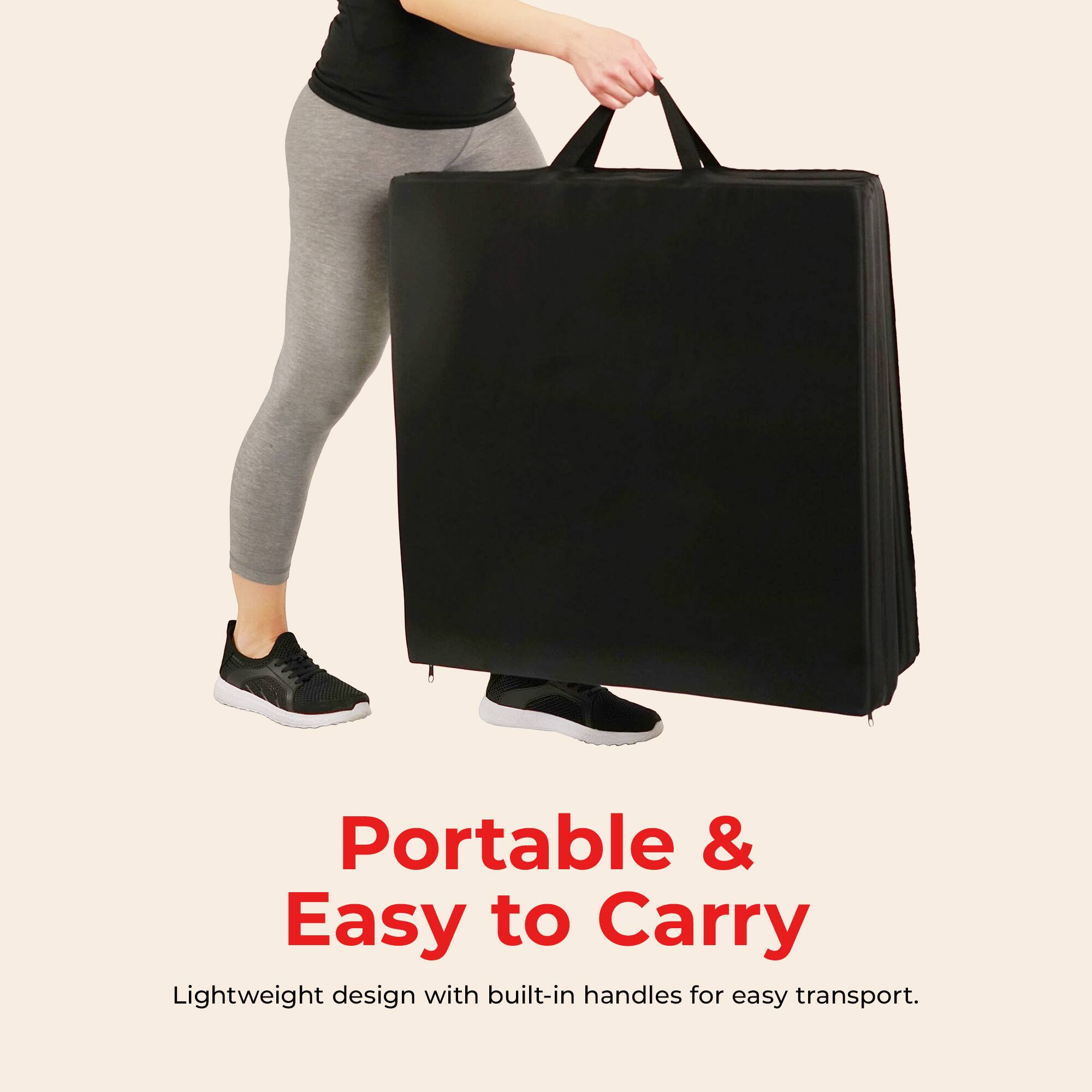 Portable & Easy to Carry  
Lightweight design with built-in handles for easy transport.