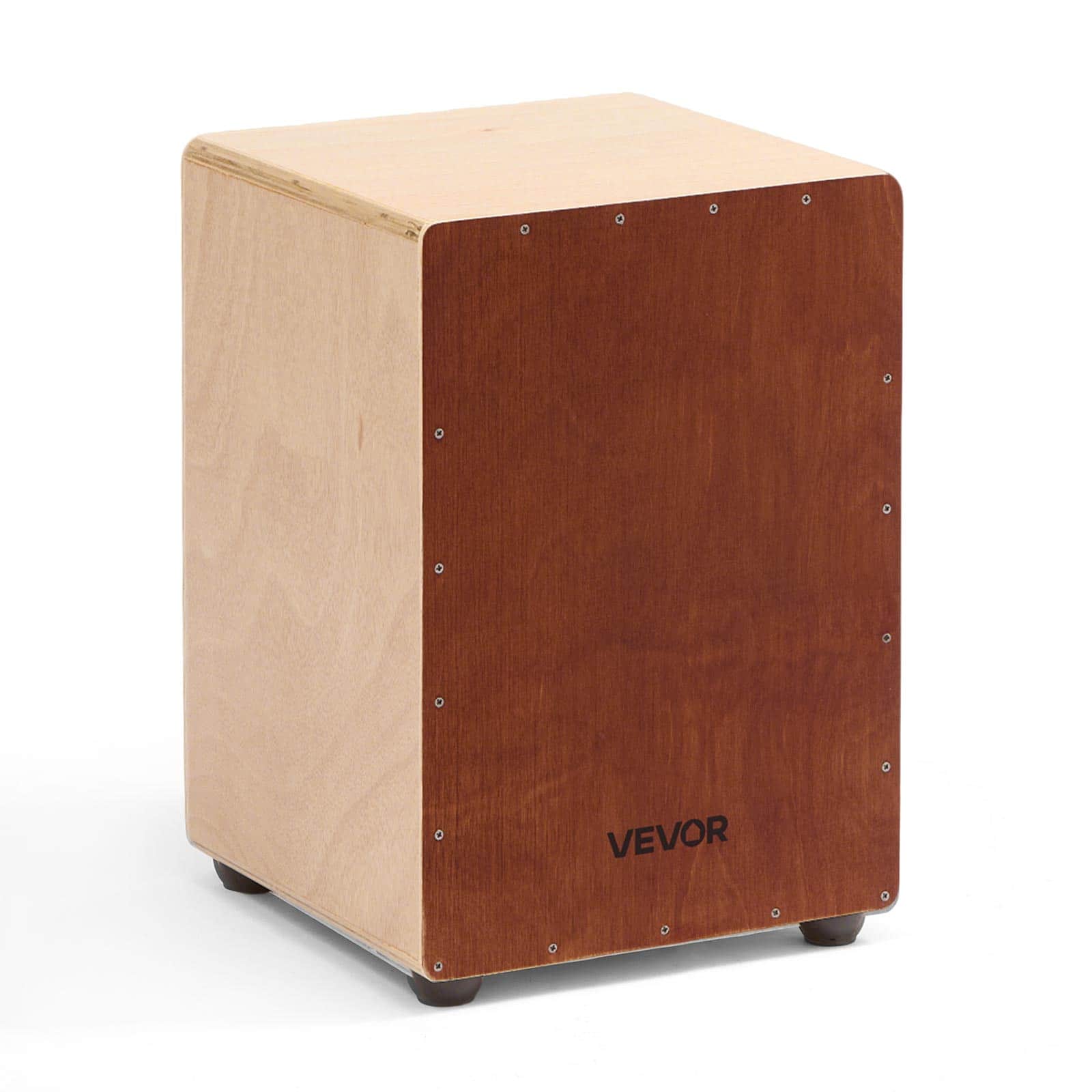 VEVOR - Cajon Box Drum, with Internal Snare Wires, Lightweight Wooden Percussion Box,Portable Birch Wood Drum Musical Instrument - Natural Wood, Brown price history on PriceWatchPro