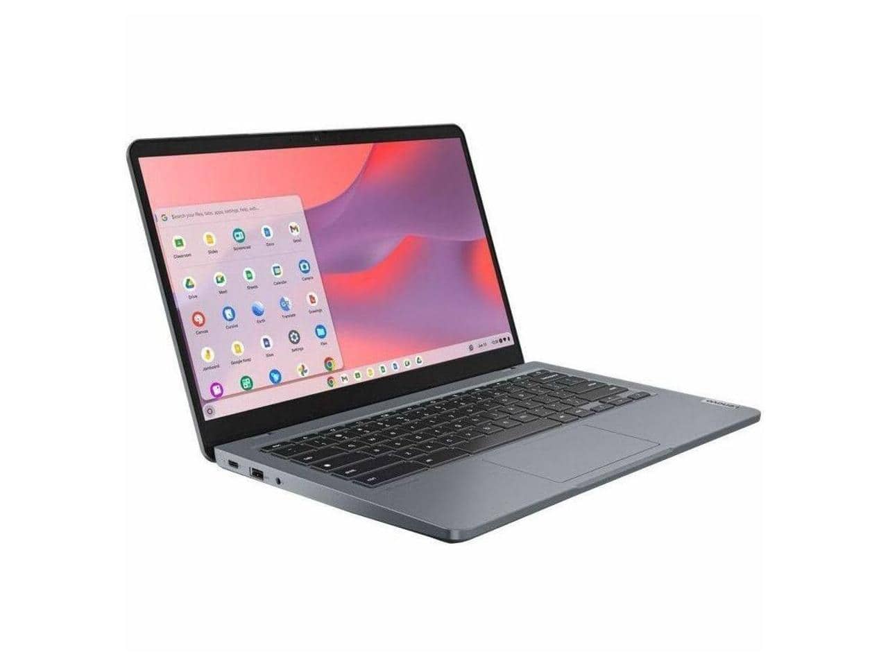 Lenovo - 14e Chromebook Gen 3 14.0" Touch Screen Intel Processor N100 4GB Memory 32GB Storage ChromeOS 82W6000AUS - Gray