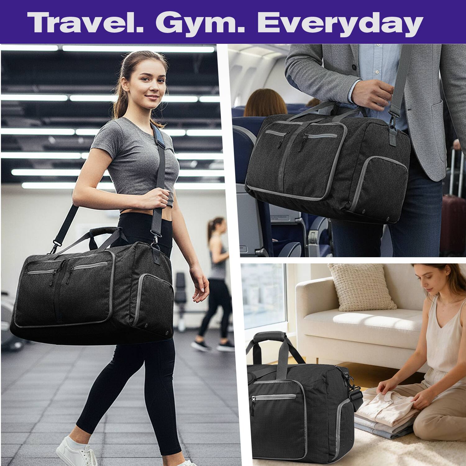Travel. Gym. Everyday
