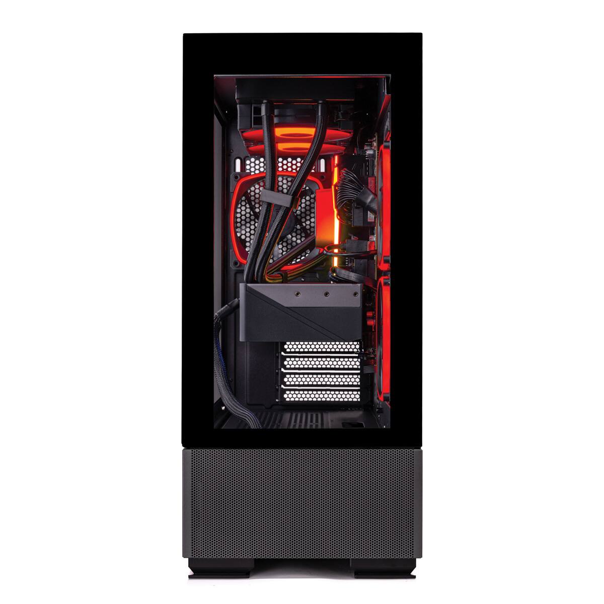 Left. Skytech Gaming - Skytech AZURE2 - AMD Ryzen 7 7800X3D, 5070, 32GB 6000 MHz DDR5 RAM, 750W GOLD PSU - Black.