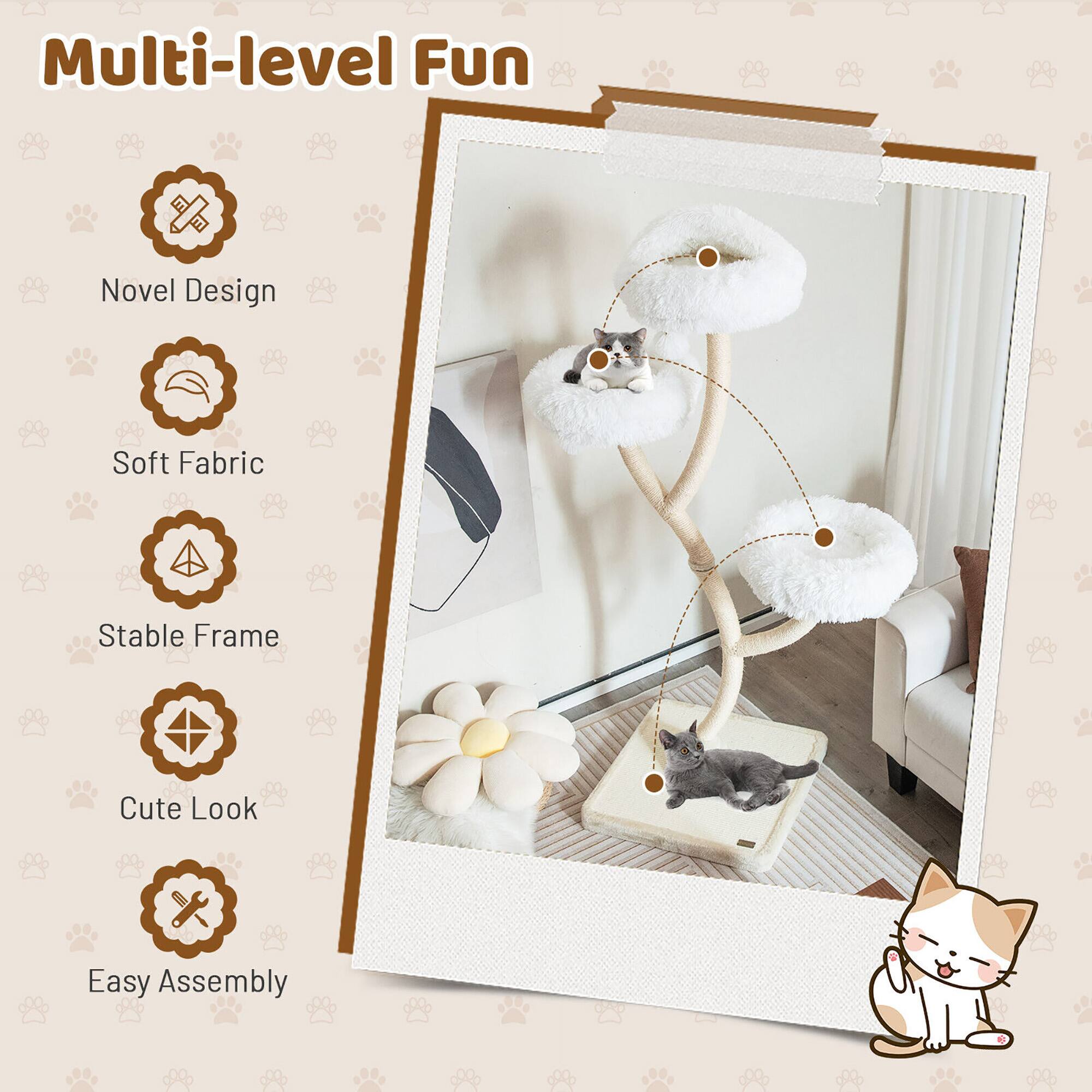 Multi-level Fun

- Novel Design
- Soft Fabric
- Stable Frame
- Cute Look
- Easy Assembly