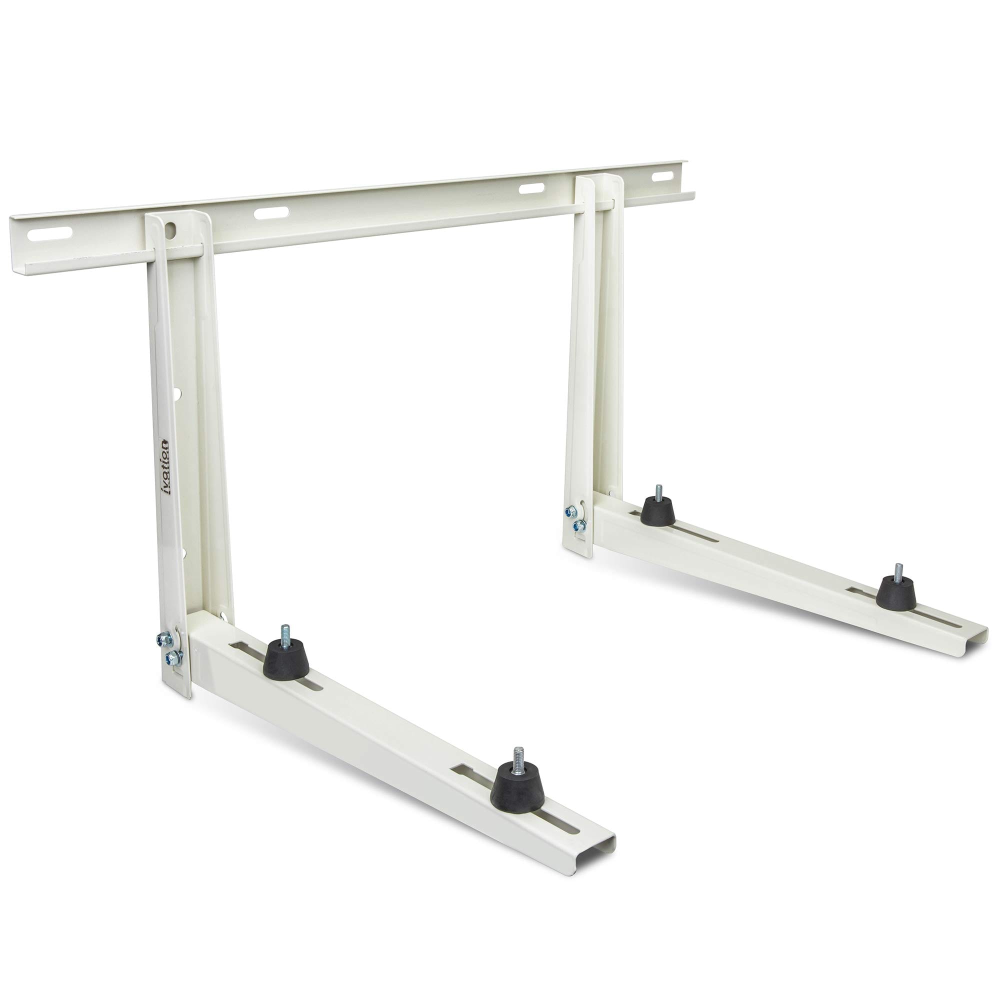 Ivation - Outdoor Split Air Conditioner Bracket, Heavy-Duty Wall Mounting Universal AC Support Bracket - White