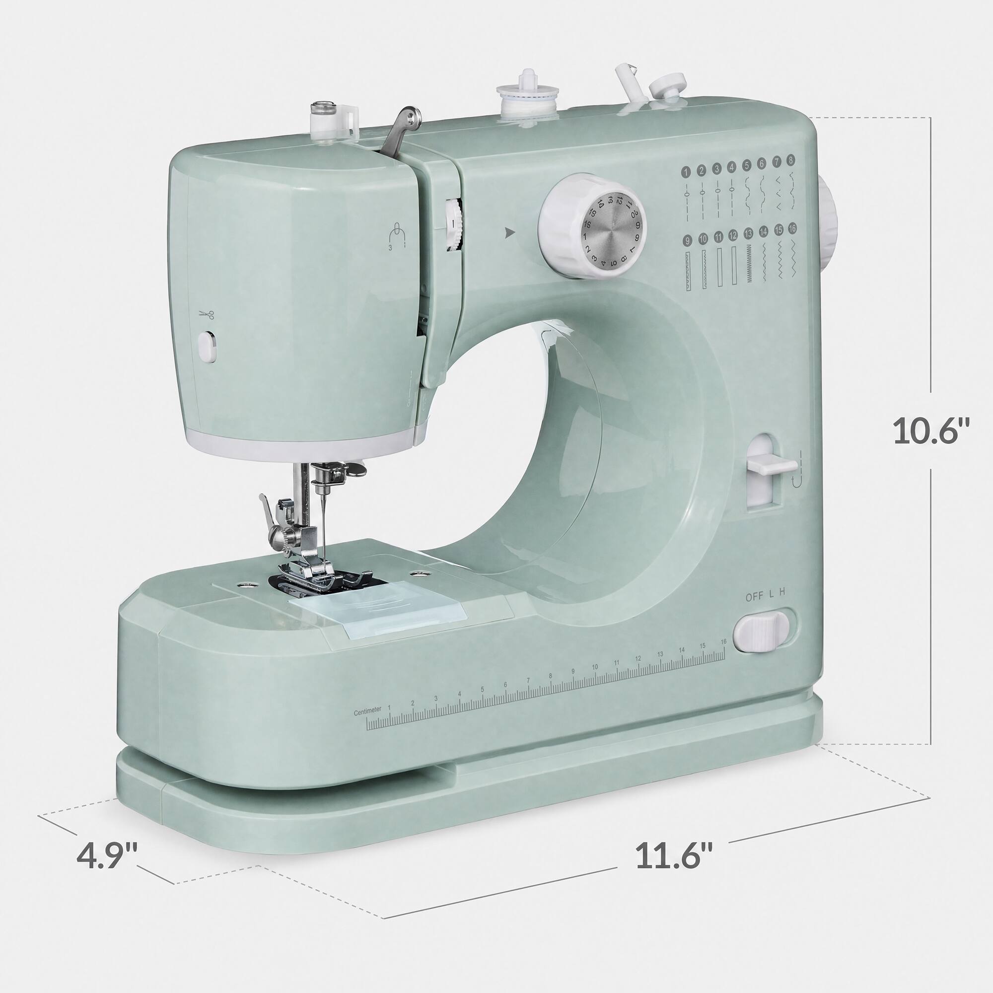 Best Choice Products 55Pc Sewing Machine Kit, w/ 16 Stitch Patterns ...