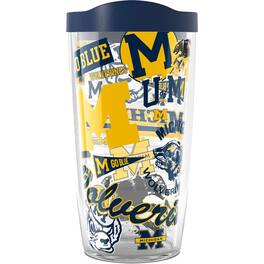 Tervis - Michigan Wolverines 16oz. Allover Classic Tumbler - Multicolor