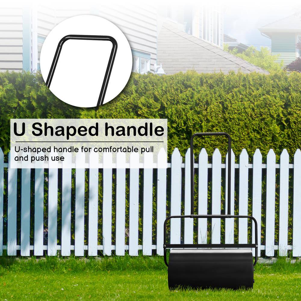 U Shaped handle  
U-shaped handle for comfortable pull and push use
