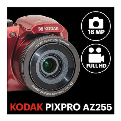 Kodak PIXPRO AZ255 Astro Zoom 16MP Digital Camera with 128GB SDXC Kodak PIXPRO AZ255 Astro Zoom 16MP Digital Camera with 128GB SDXC